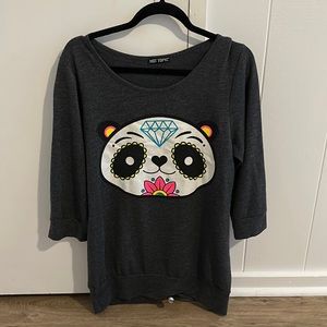Hot topic 3/4 sleeve sweatshirt